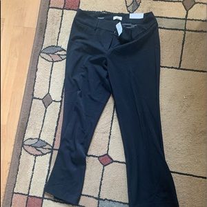 Black LOFT pants, $30 each